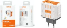  - Fontes    Cod. FONTE USB KAIDI KD-693 65W